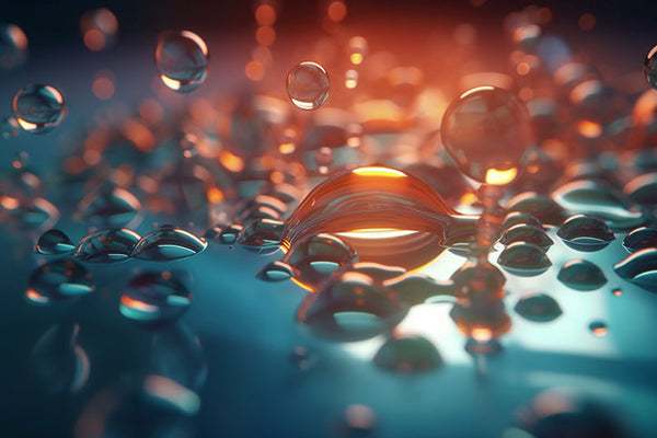 Colles et laminations à base d'eau