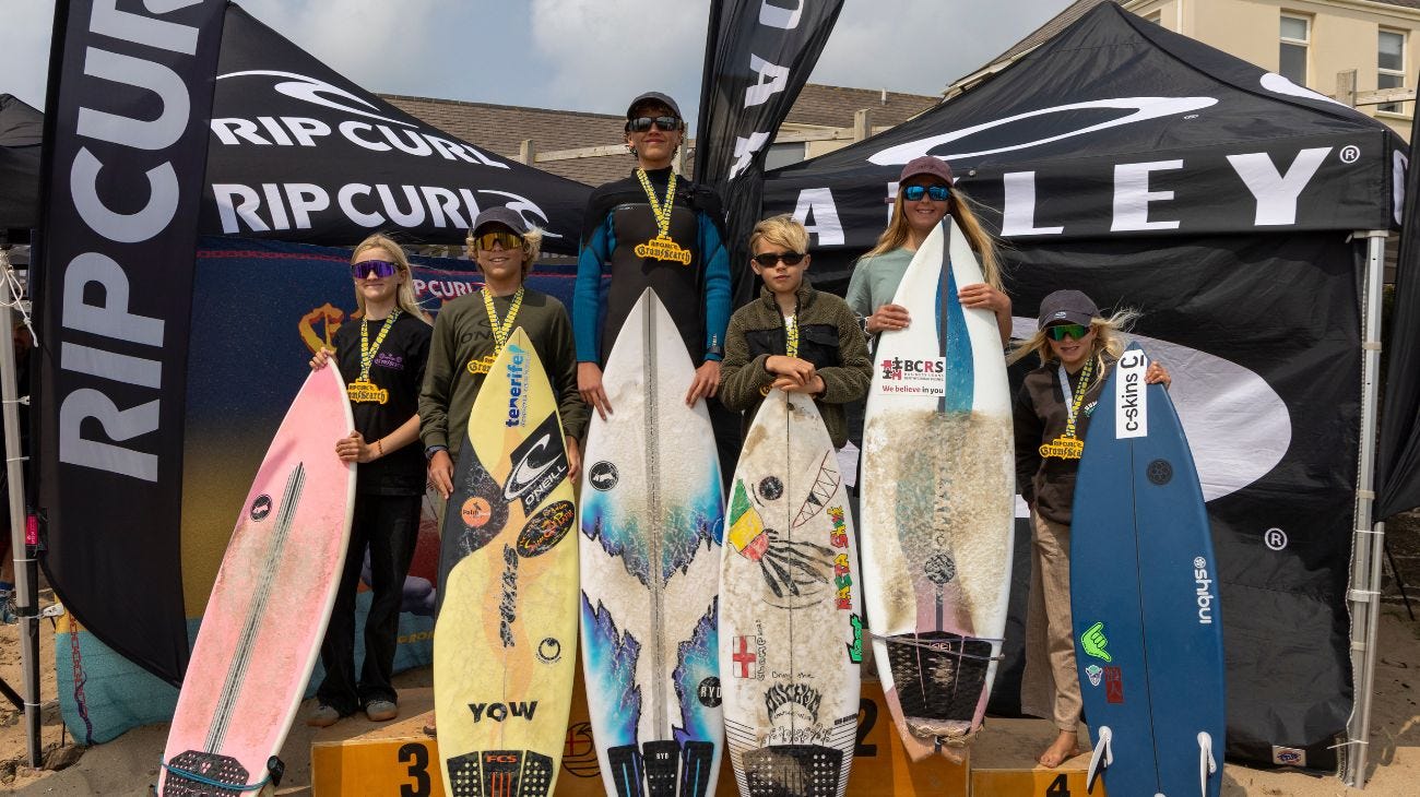 Rip Curl GromSearch UK 2025: Talent Triumphs Amid Shifting Swell at Croyde Beach