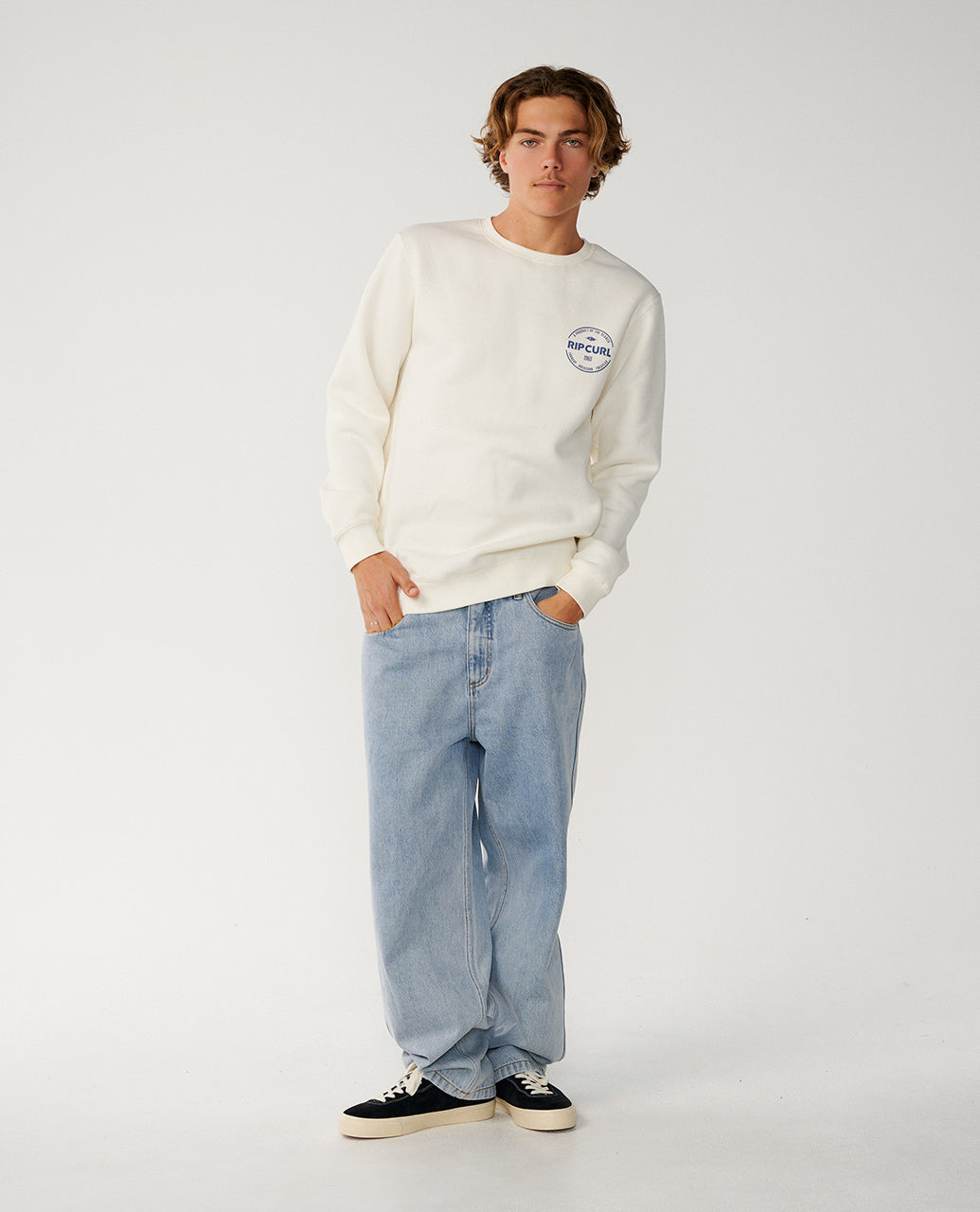 Sweatshirt mit Rundhals Staple