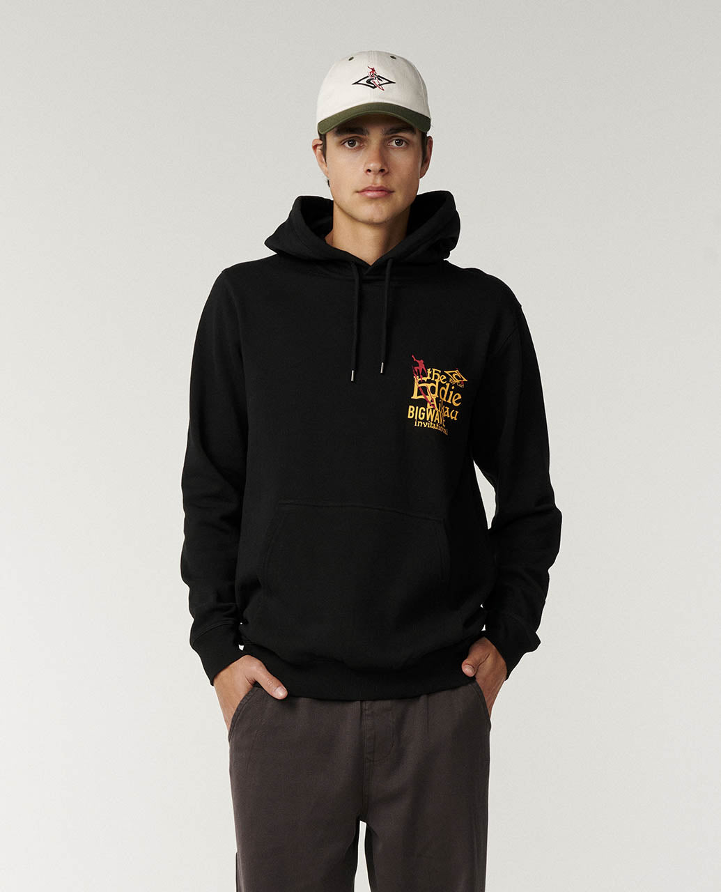 Eddie Would Go Poster Hood Fleece