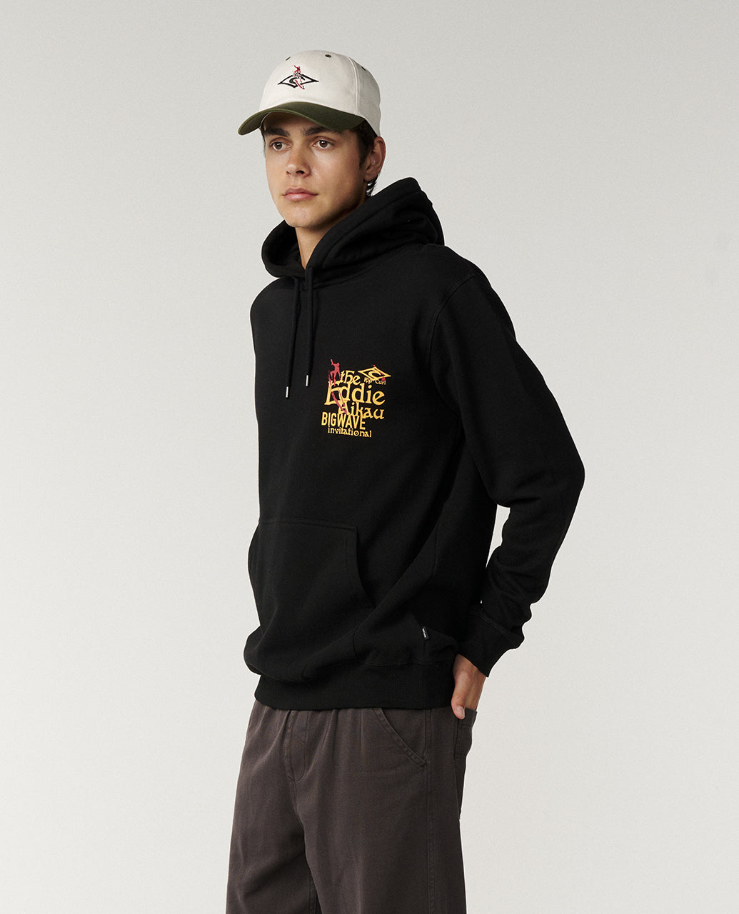 Eddie Would Go Poster Hood Fleece