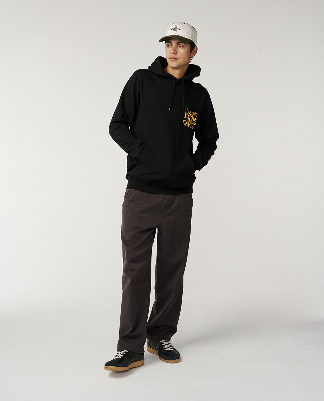 Eddie Would Go Poster Hood Fleece