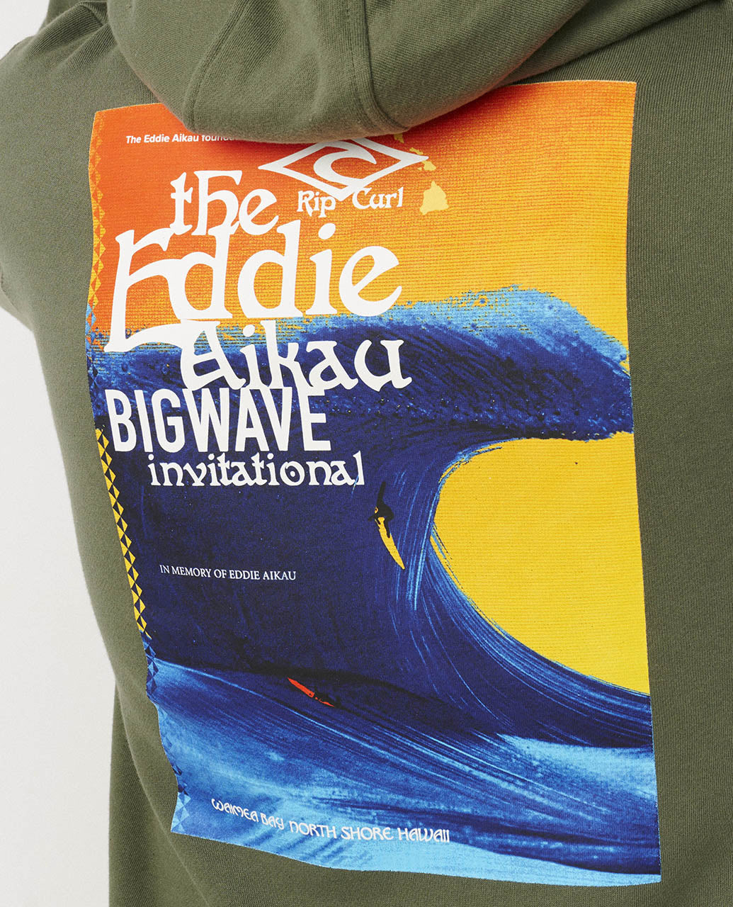 Eddie Would Go Poster Kapuzenpullover