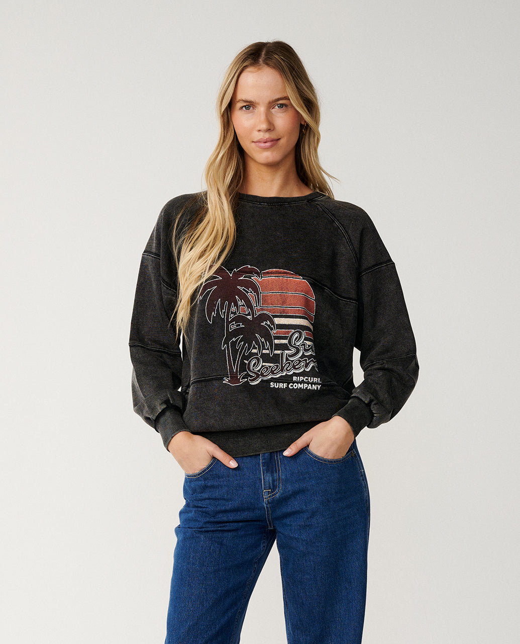 Sweatshirt mit Rundhals Seeker Raglan Standard
