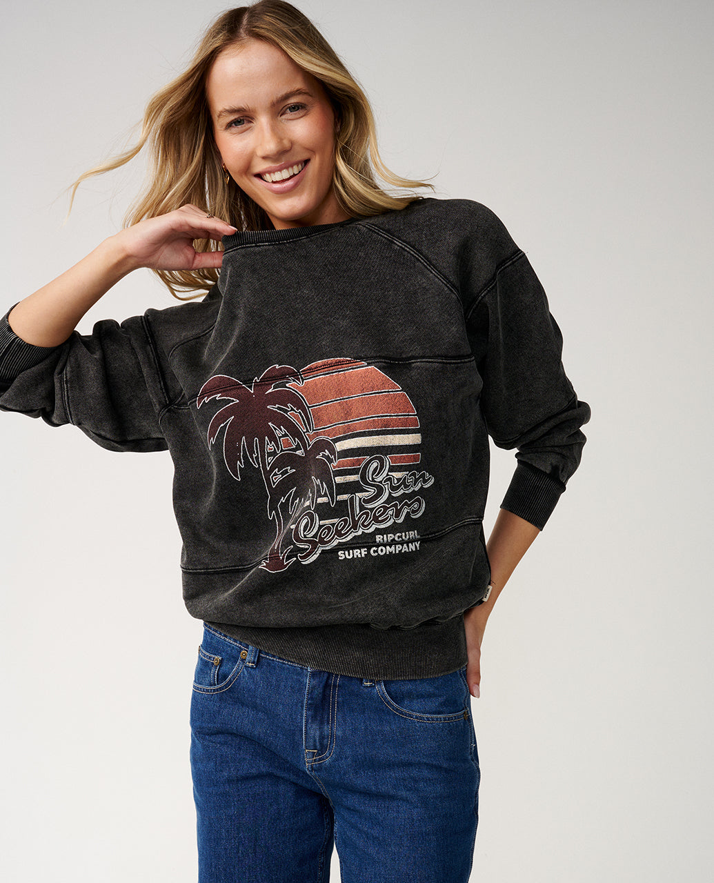 Sweatshirt mit Rundhals Seeker Raglan Standard