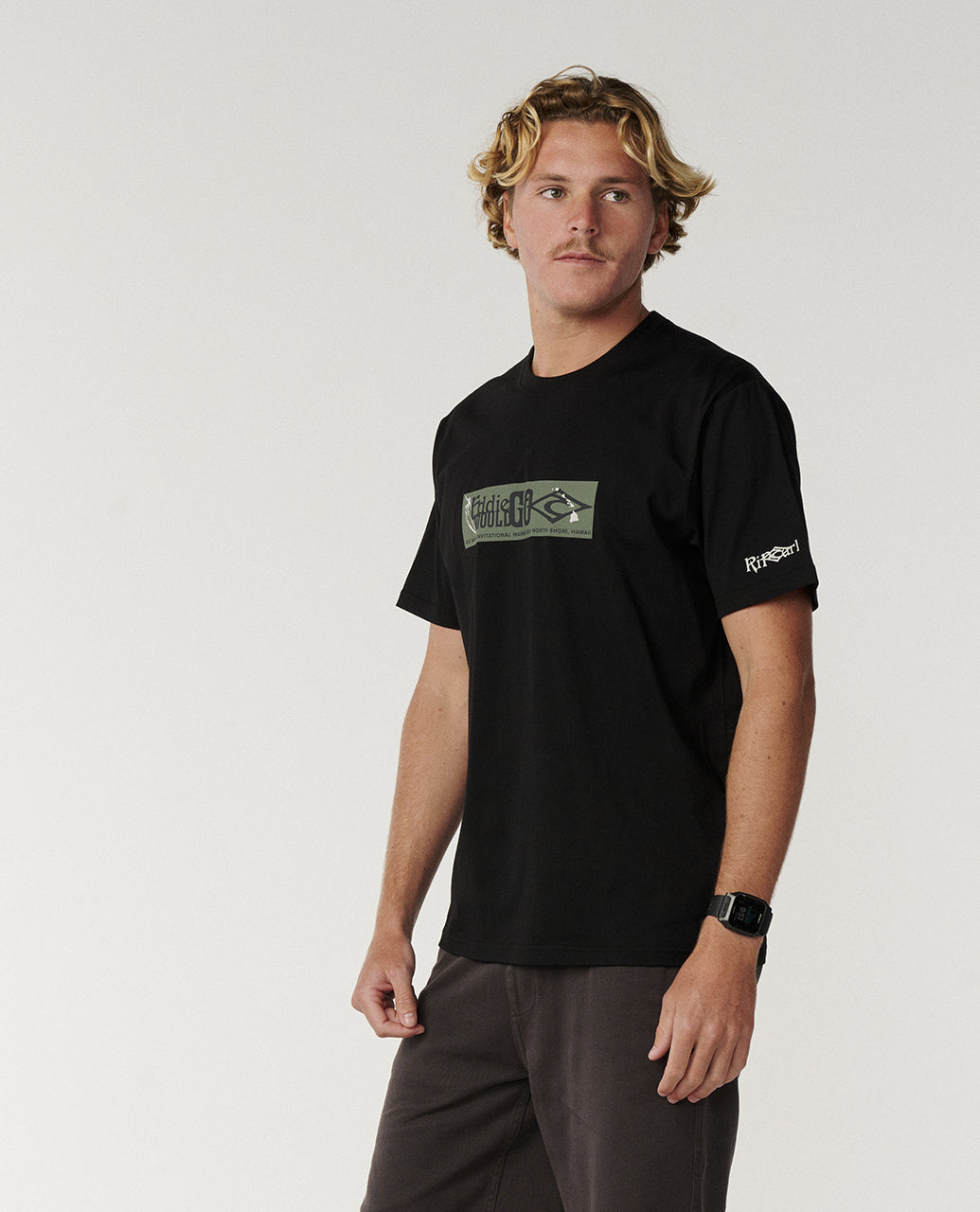 Eddie Would Go Sticker T-Shirt Relaxed 2026