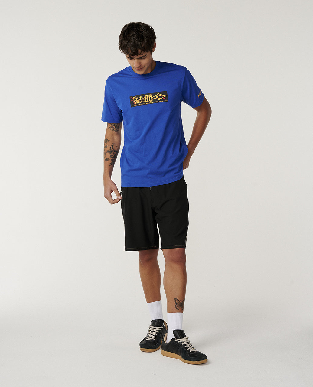 Eddie Would Go Sticker T-Shirt Relaxed 2026