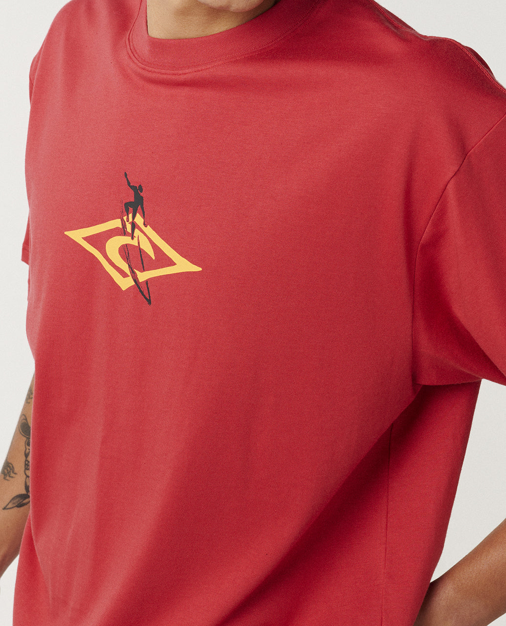 T-shirt Eddie Would Go Petro Diamond coupe Loose